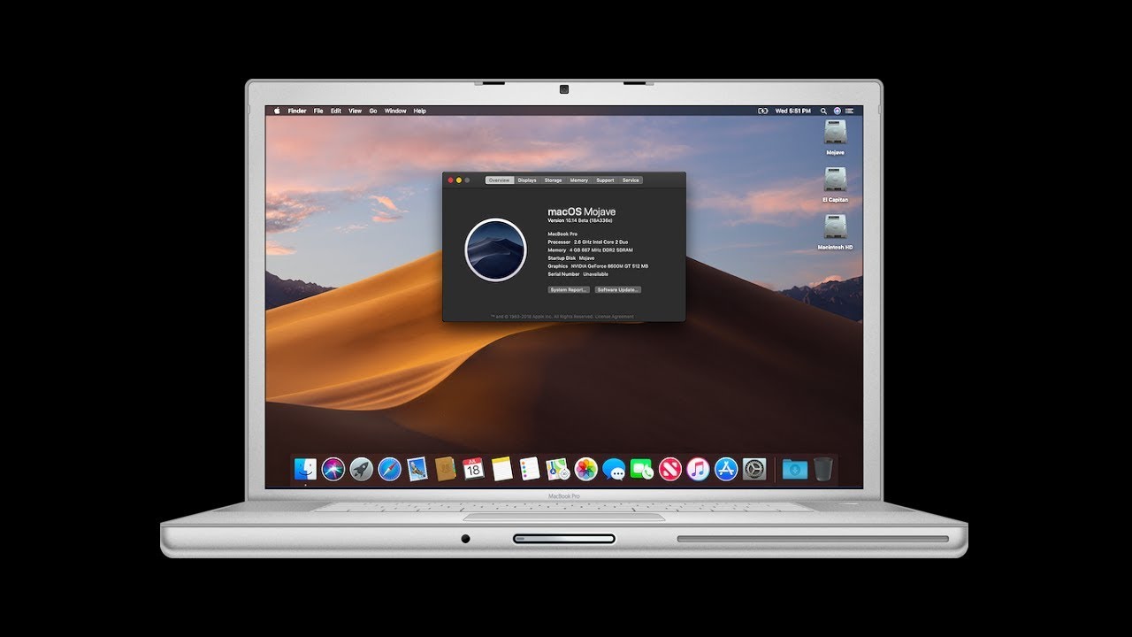 mac os upgrade for macbook pro early 2013